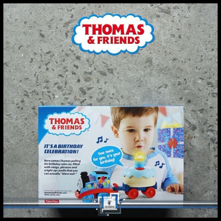 Thomas & Friends Birthday Wish Thomas Train Mainan Kereta Original