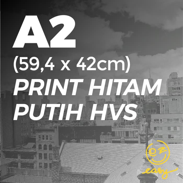

Print Hitam Putih Ukuran A2 HVS