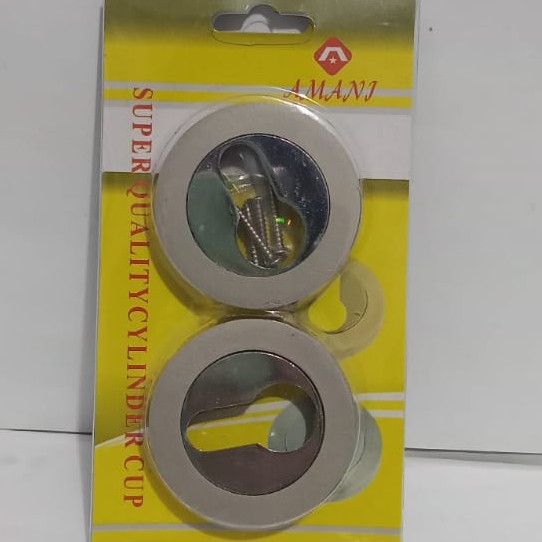 Kunci ring Bulat Stainless Steel harga 2pc/Penutup lubang kunci/Tutup silinder cilinder pintu STAINLESS