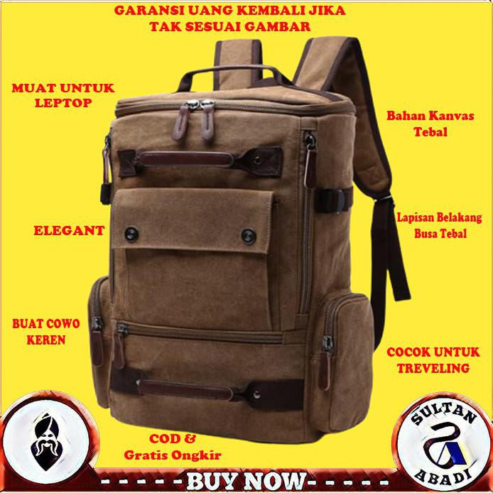 ORIGINAL KOREA RANSEL PRIA GUCCI DIMANNE PARASUT TAS IMPORT Backpack Pria Wanita Kuat Bagus KUAT S20
