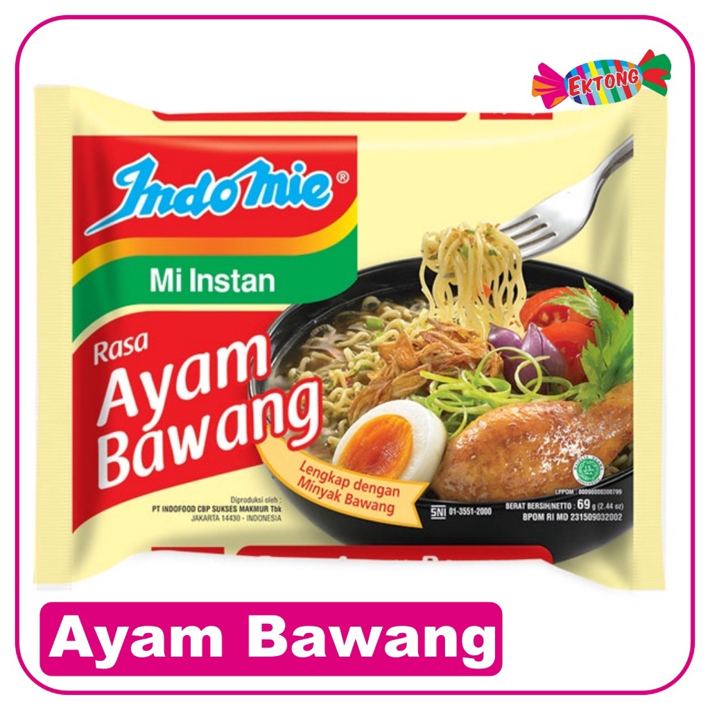 

INDOMIE AYAM BAWANG 69 GR