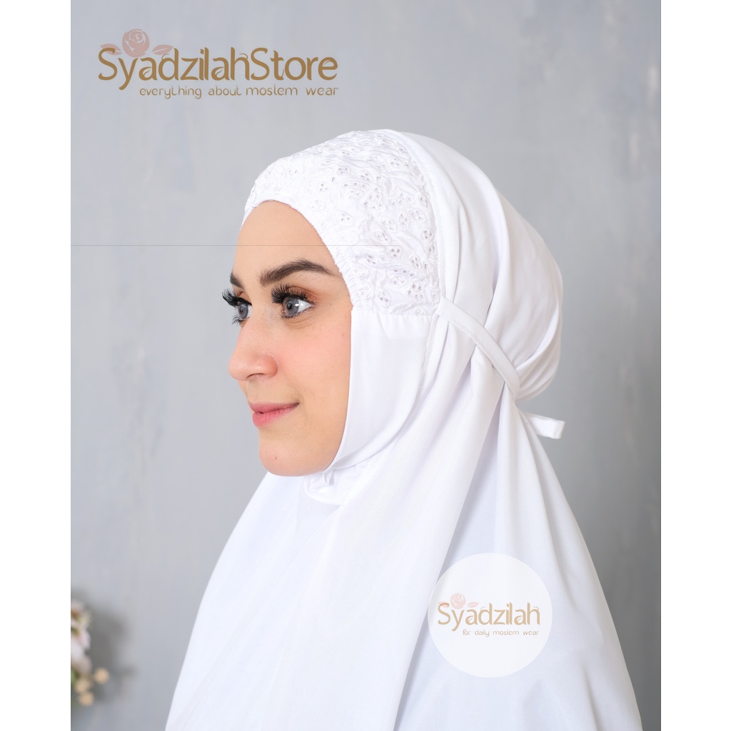 SYADZILAH - Mukena Terusan Dewasa Khadijah Katun Premium