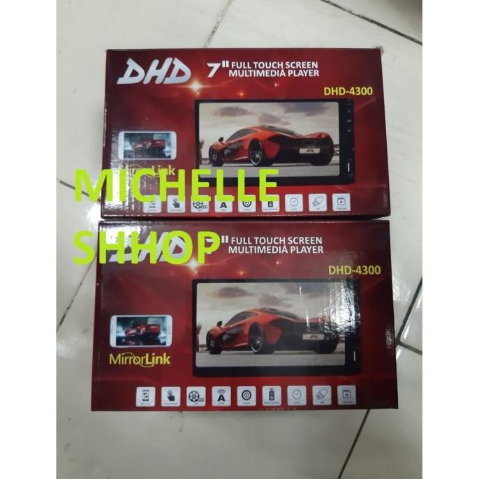 Head Unit Double Din Dhd 4300 Mobil All New Agya/Ayla
