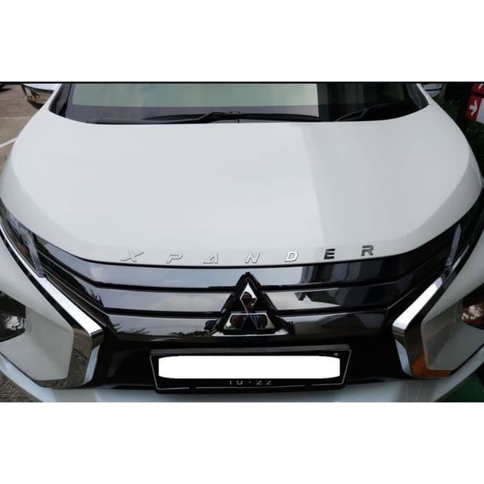 Emblem Huruf Kap Mesin Mobil Mitsubishi XPANDER Emblem X PENDER Hood