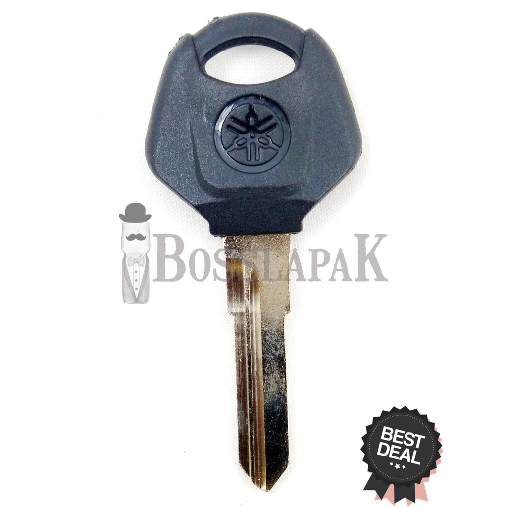 kunci duplikat keyblank motor Yamaha Byson Karet