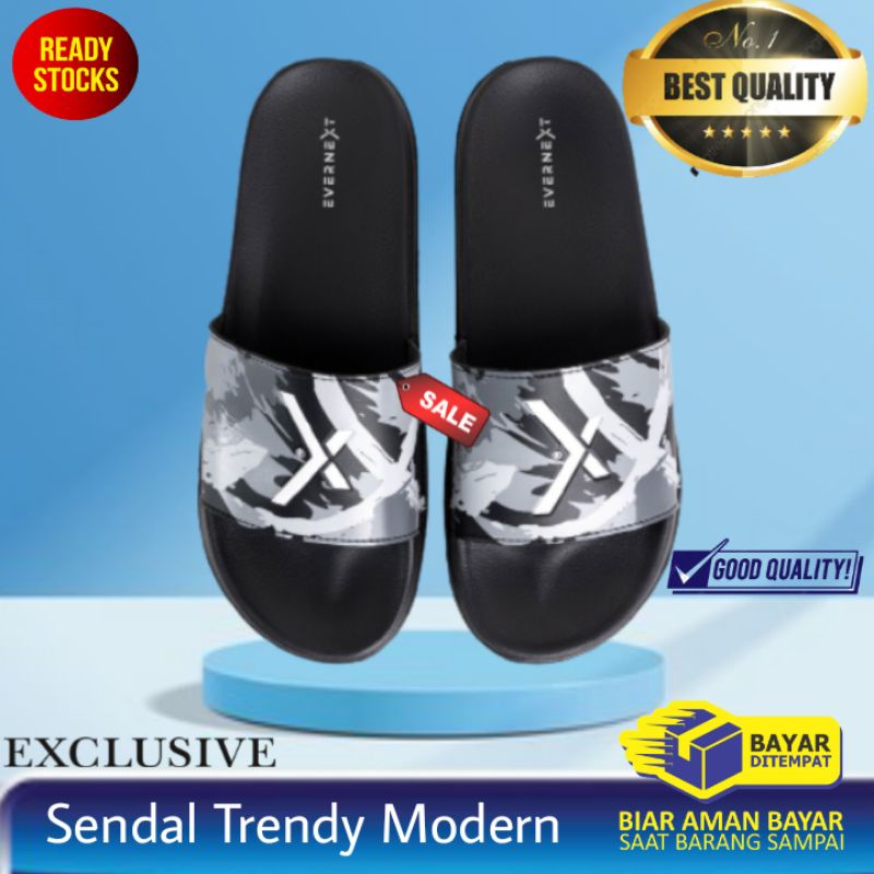Sendal Pria Distro Sendal Jepit Pria Sendal Jalan Santai Sendal Jepit Sandal Combat // Sandal Slop P