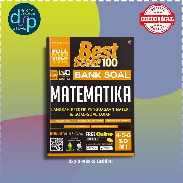 BEST SCORE 100 BANK SOAL MATEMATIKA SD/MI 4,5,6