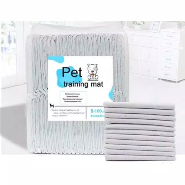 Underpad 1.4KG Charcoal Fiber Pet Diaper Training Pad Alas Kotoran Anjing dan Kucing @pack