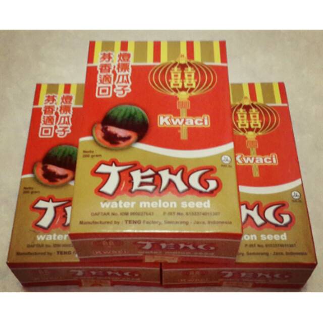 Kwaci Teng Biji Semangka 200 gr