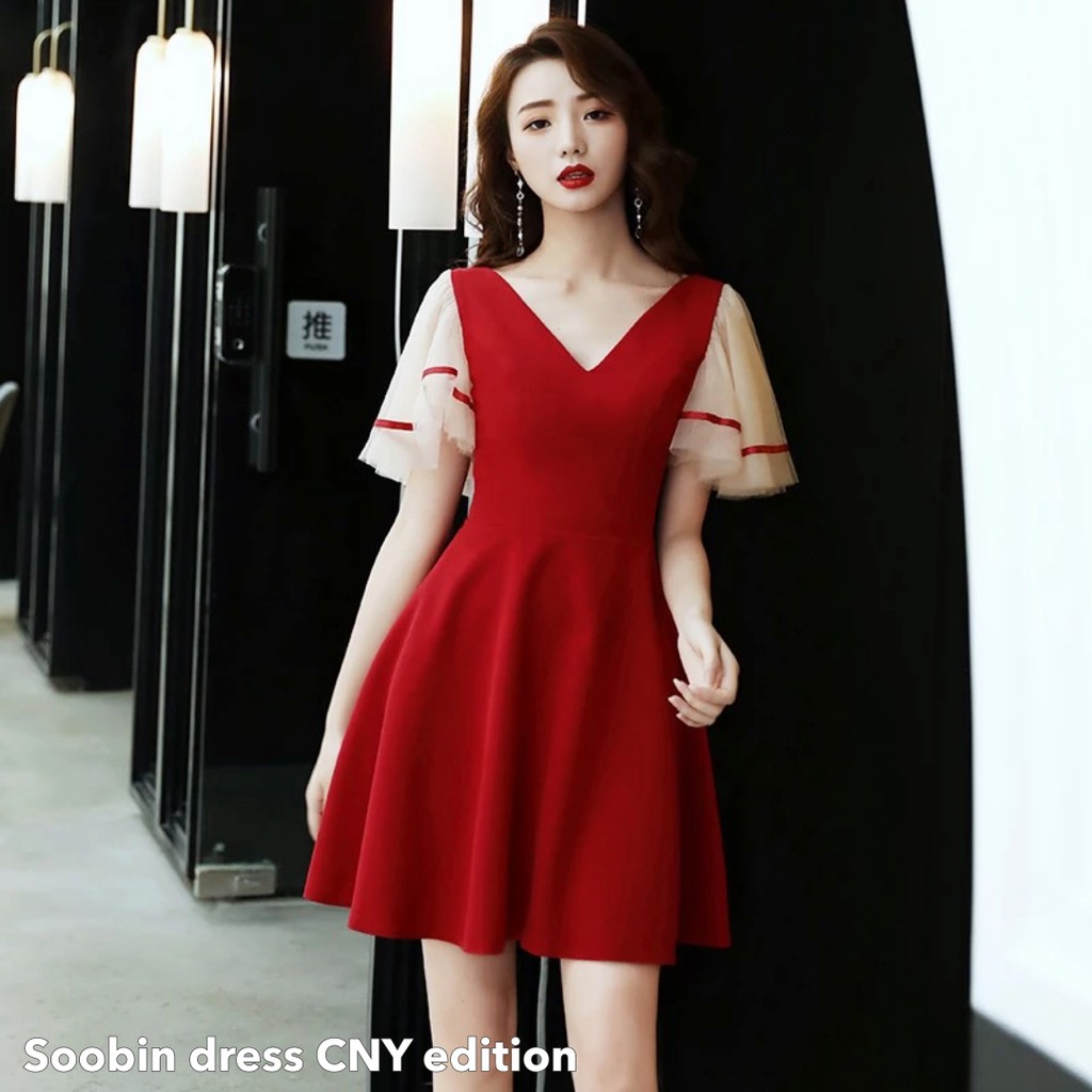 Soobin dress CNY edition -Thejanclothes