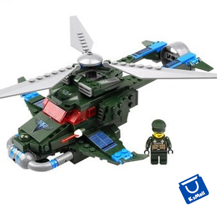 MAINAN BRICK 251PCS FLASH FREEZE AIRPLANE