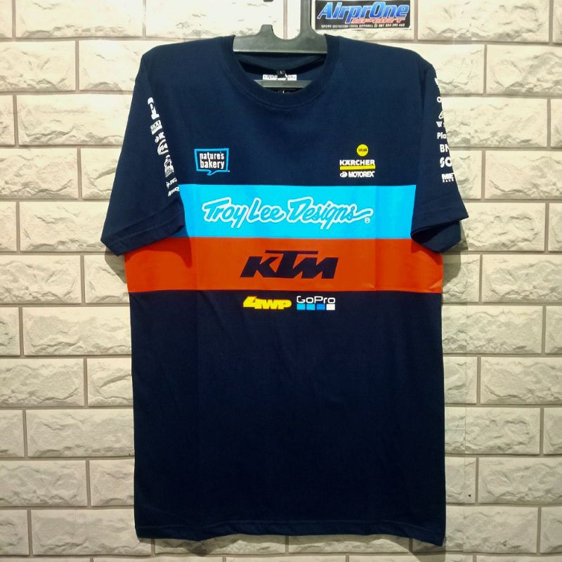 KAOS TSHIRT KTM GOPRO TLD MX TRAIL BAJU MOTOR CROSS