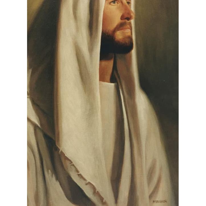 BEST SELLER Repro Digital Wajah Yesus Kristus Tuhan Lukisan Gambar New.,,,**