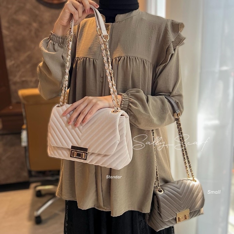 Kyoto Bag, Tas Wanita Premium, Shoulder Bag Kulit Sintetis