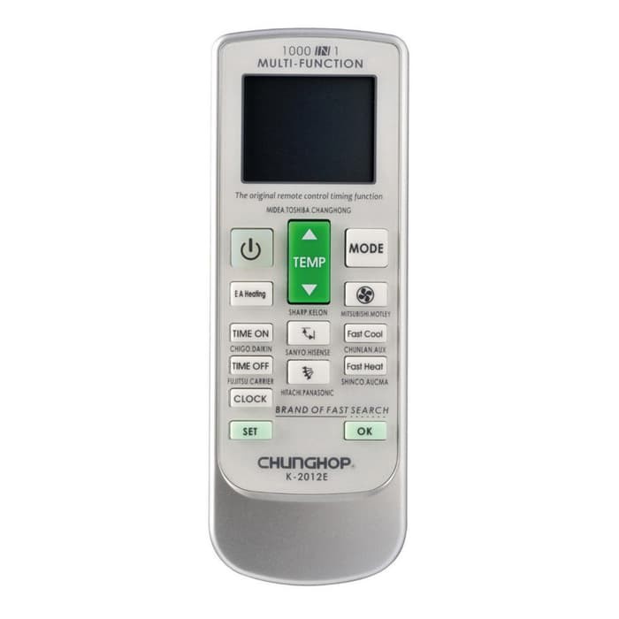 RM-1850 TERBARU CHUNGHOP Universal AC Remote Controller - K-2012E