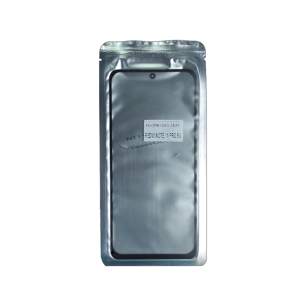 KACA DEPAN KACA LCD LAYAR SENTUH XIAOMI REDMI NOTE 11 PRO 5G ORIGINAL