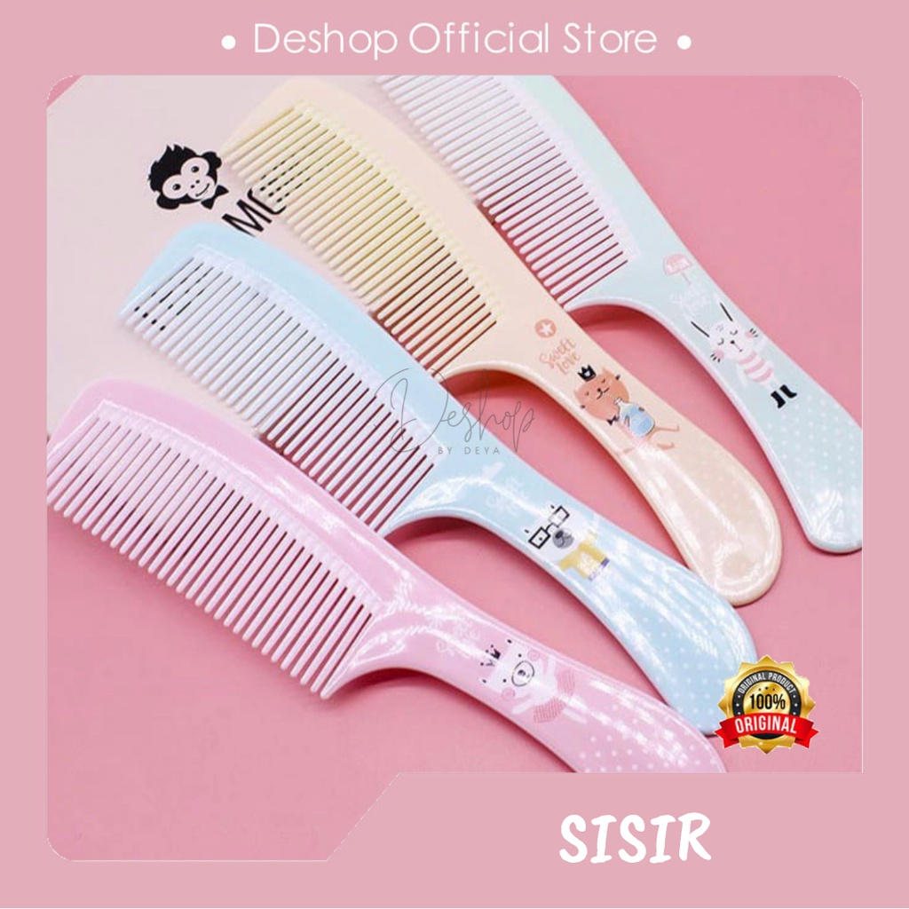 SISIR FANCY CUTE KARAKTER JUMBO - SISIR GAGANG 20cm