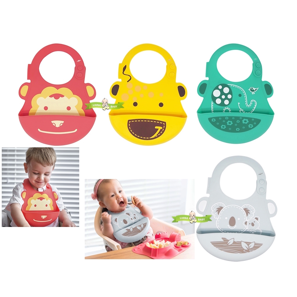 SLB13 M&amp;M MARCUS AND MARCUS BABY BIB - SLABER BABY