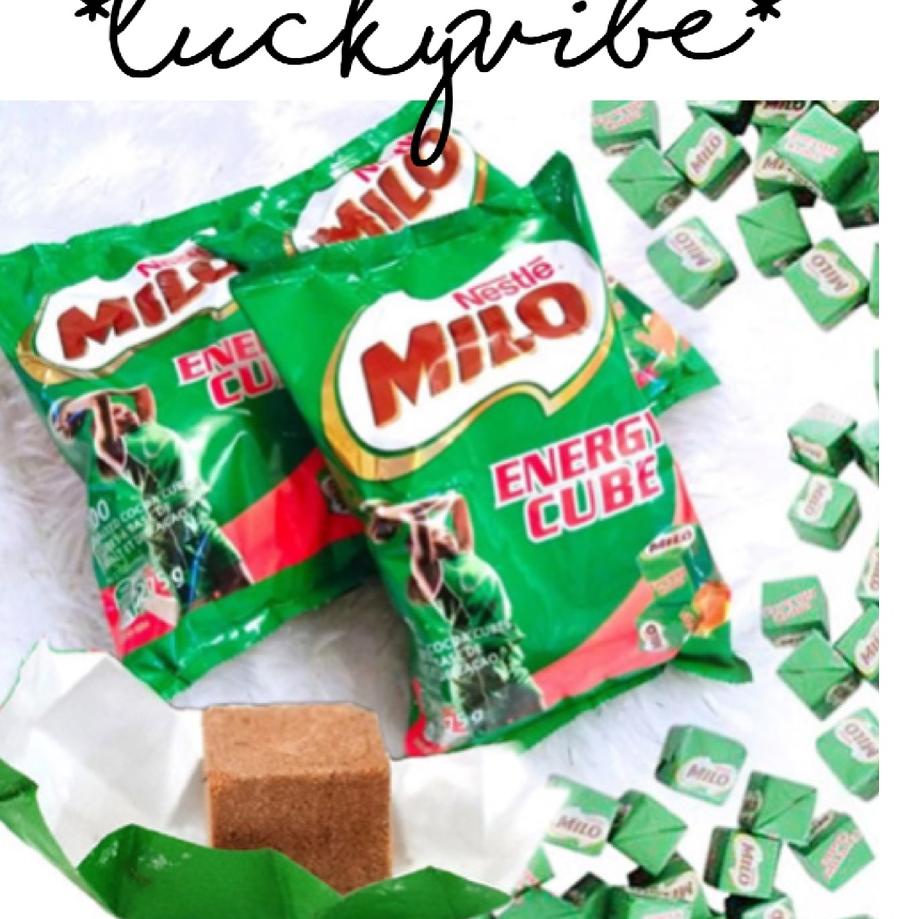 

NFG♠ NESTLE MILO CUBE 100/ MILO CUBE ENERGY 100pcs impor exp 2023 Paling Baru