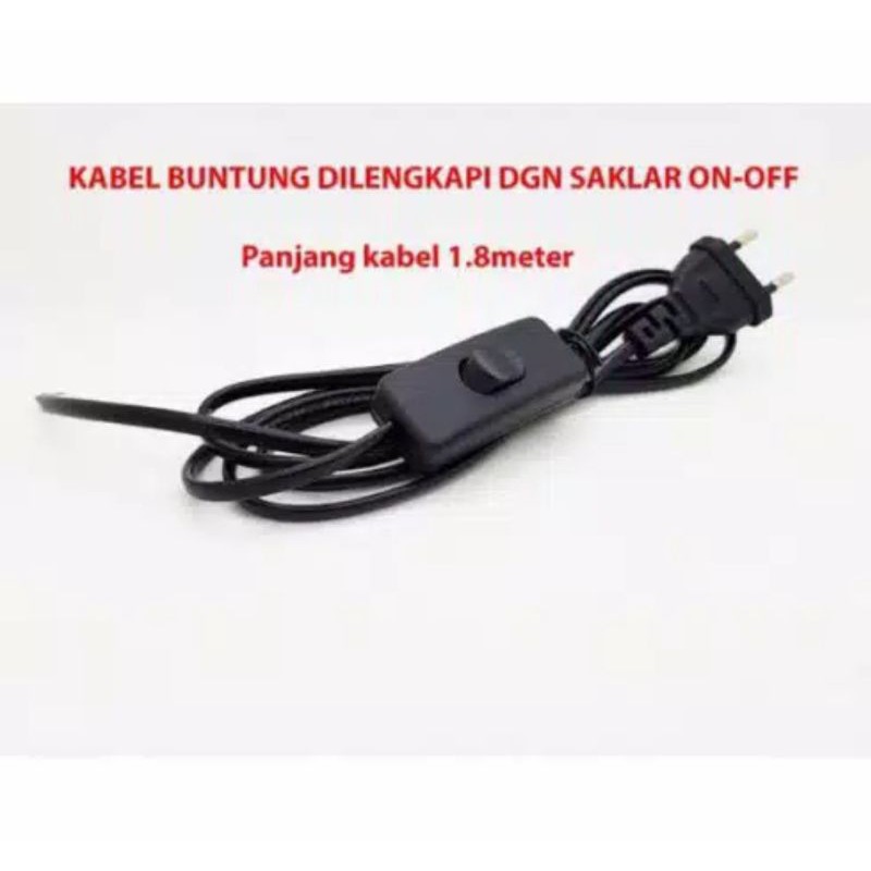 Kabel Saklar Buntung 1.8 Meter