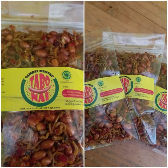 

balado kacang teri medan