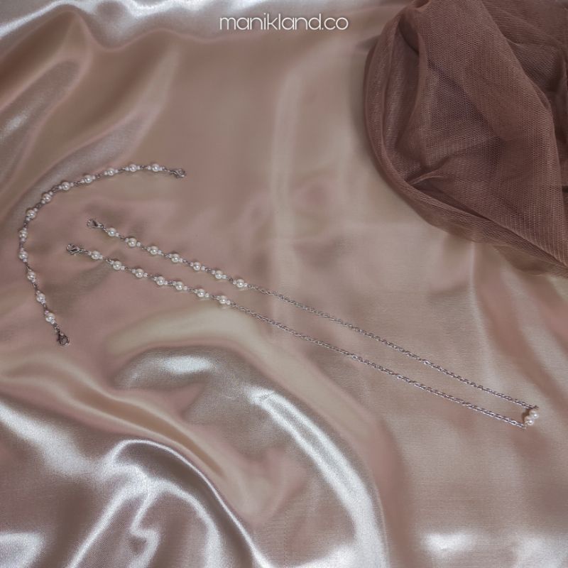 Pearly Chain, Strap and Connector Mask (Set)