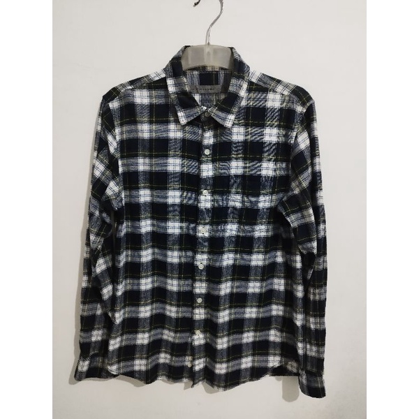 kemeja flanel giordano second