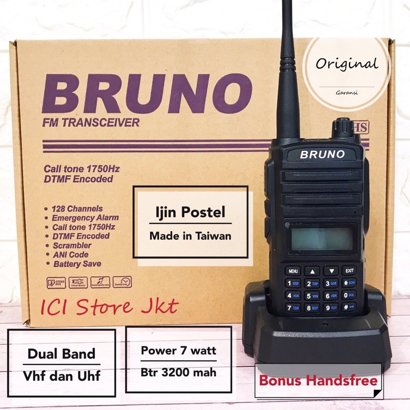 Ht Bruno Cx5 original dan ijin postel