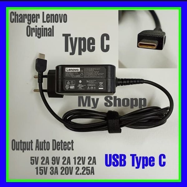 Adaptor Charger Lenovo ThinkPad p52s t480 t480s t580 t580p p53s t59