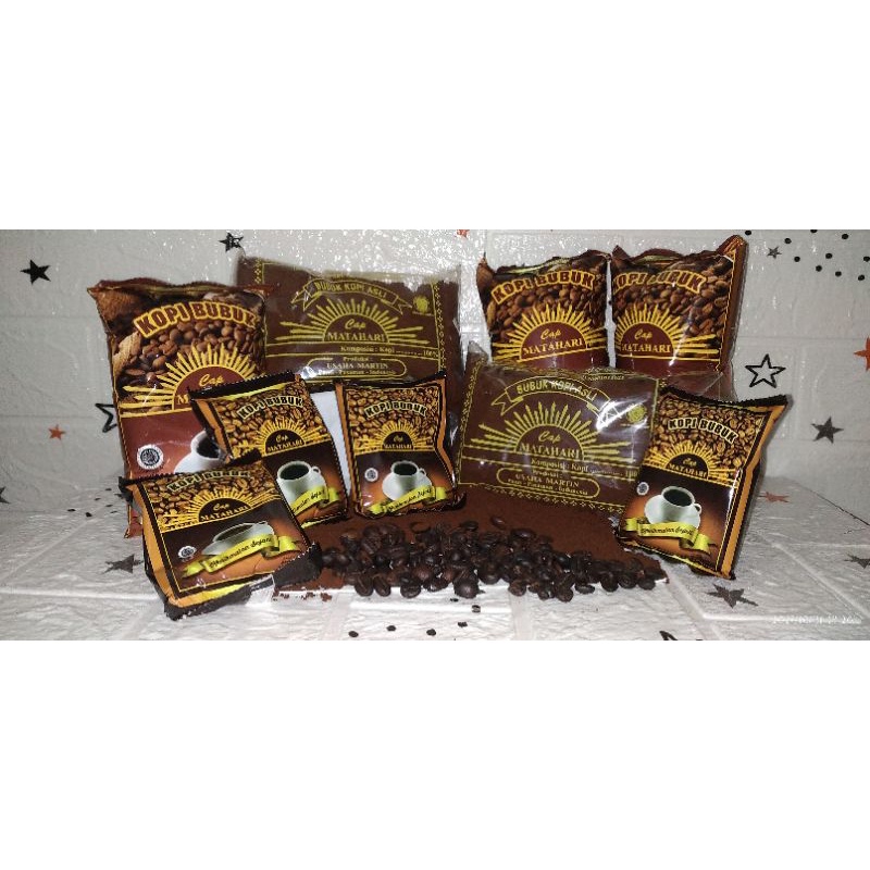 

Kopi Bubuk Cap Matahari (1kg)