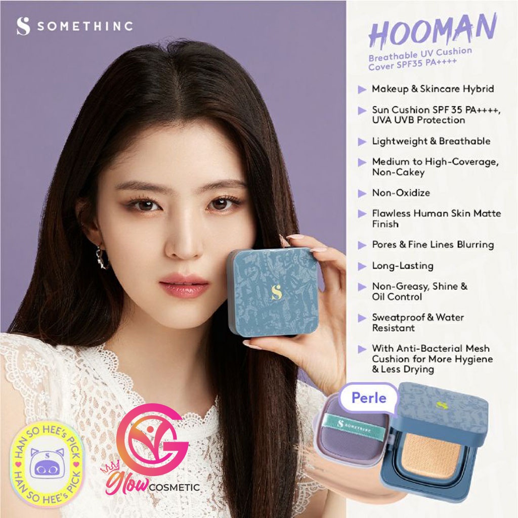 SOMETHINC HOOMAN BREATHABLE UV CUSHION COVER SPF 35 PA+++