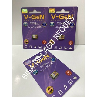 KARTU MEMORI SD CARD VGENT 8 GB + ISI LAGU MP3/MP4/GMA ANAK ORIGINAL