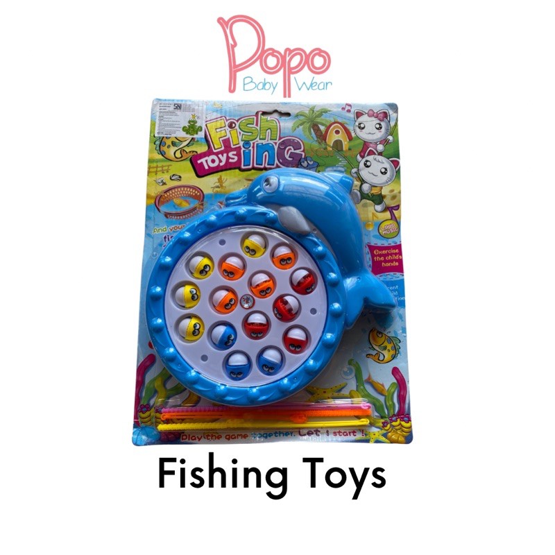 Mainan Anak Pancing Ikan / Fishing Toys (dgn music)