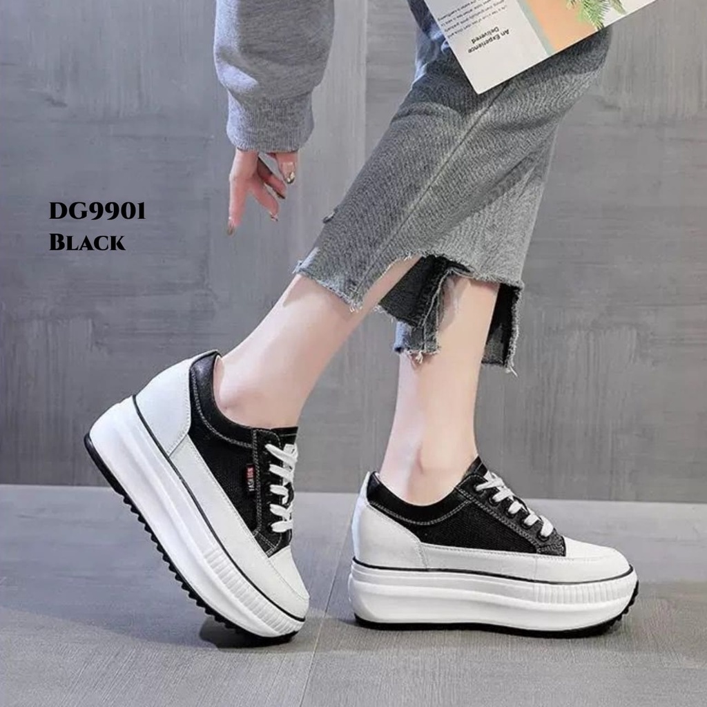 RESTOCK PRF Sneakers High Wedges Fashion Korea DG9901