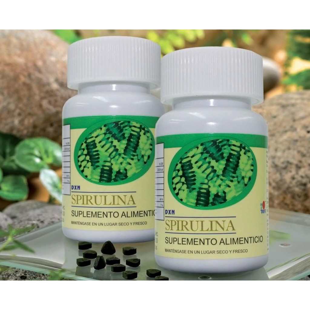 spirulina kapsul dxn