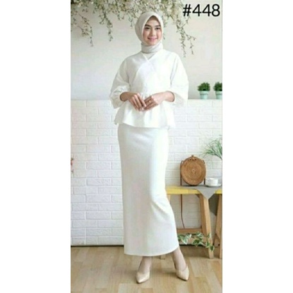 Rok span panjang/rok span scuba/rok span panjang terlaris