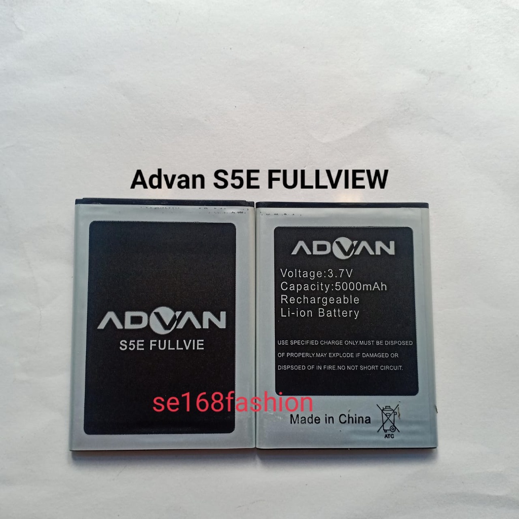 Baterai Advan S5E fullView 5062 Batt Battery