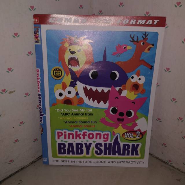 Dvd Lagu Anak Pinkfonkk Baby Sharkk Shopee Indonesia