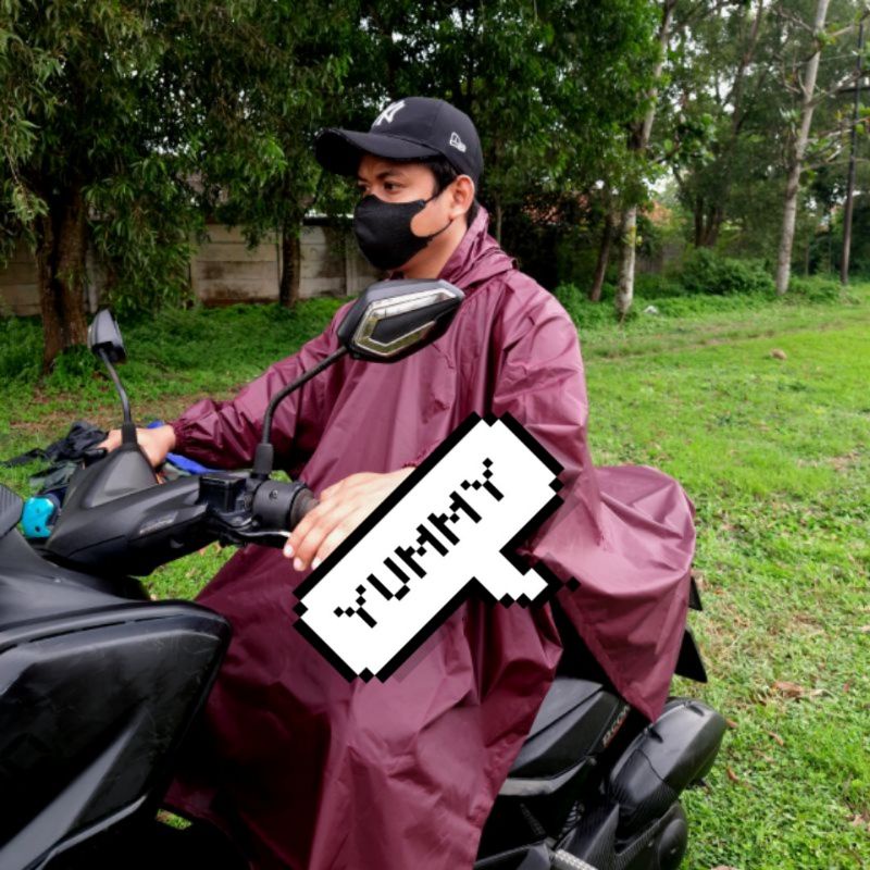 JAS HUJAN PONCHO LENGAN_PRIA WANITA