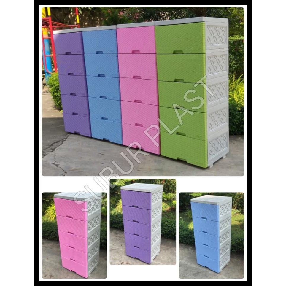 Lemari Plastik Ctr Rovega Susun 5
