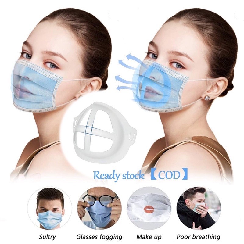 PENYANGGA MASKER 3D MASK BRACKET SILIKON SIRKULASI UDARA