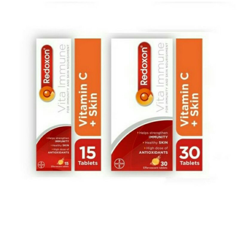 Redoxon Vita Immune Effervescent Tab Orange Vitamin