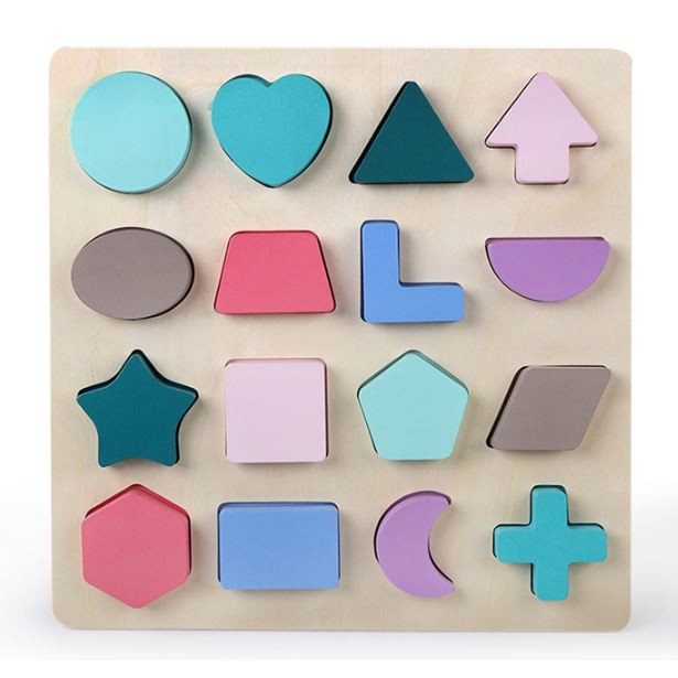 TweedyToys - Puzzle Chunky Huruf Makaron