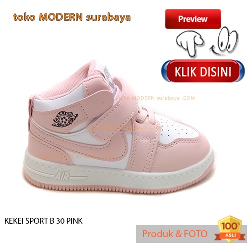 Sepatu anak sekolah Sepatu casual Sneakers Ringan KEKEI SPORT B 30