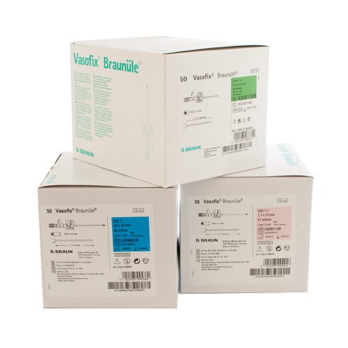 Vasofix Bbraun 18/20/24/22