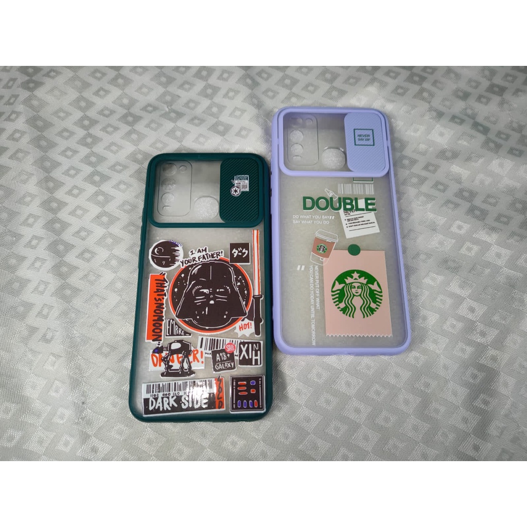 CASE SLIDE PROTECT CAMERA KARAKTER FOR VIVO Y12S