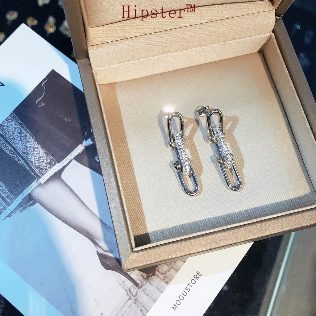 Anting Tusuk Sterling Silver 925 High Class Elegan Untuk Wanita