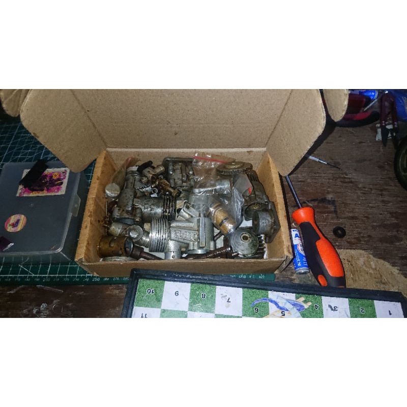 mesin rc nitro jadul 4 unit