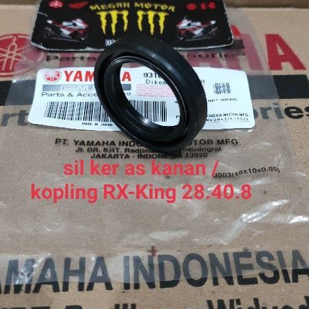 seal kruk as / sil ker as kanan / kopling RX-King cobra thn 1983-2009 RX-King new Original YAMAHA