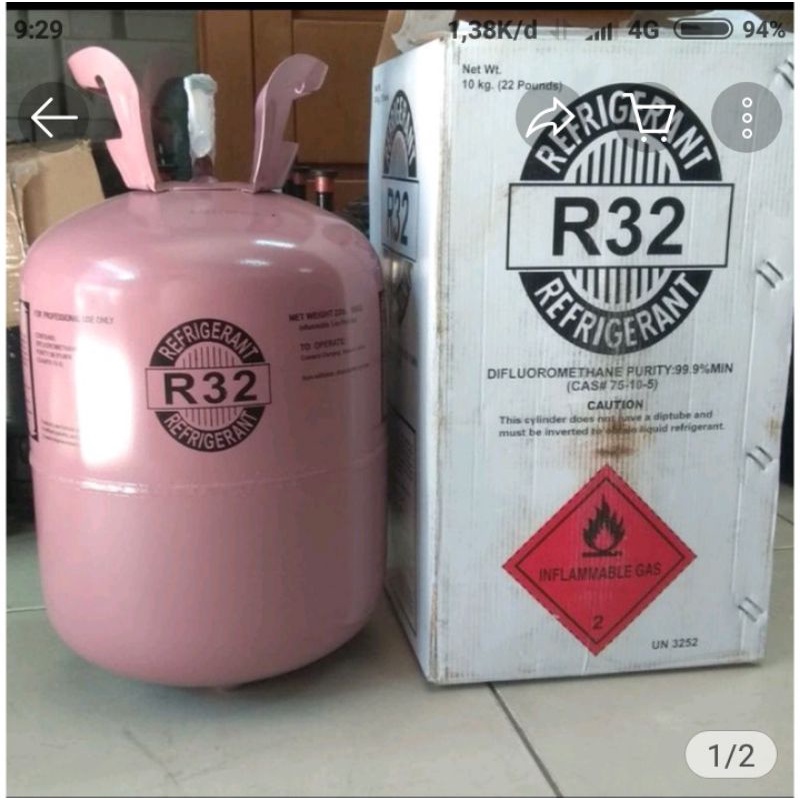 freon R32 refrigerant 10kg